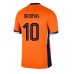 Maillot de foot Pays-Bas Memphis Depay #10 Domicile vêtements Europe 2024 Manches Courtes